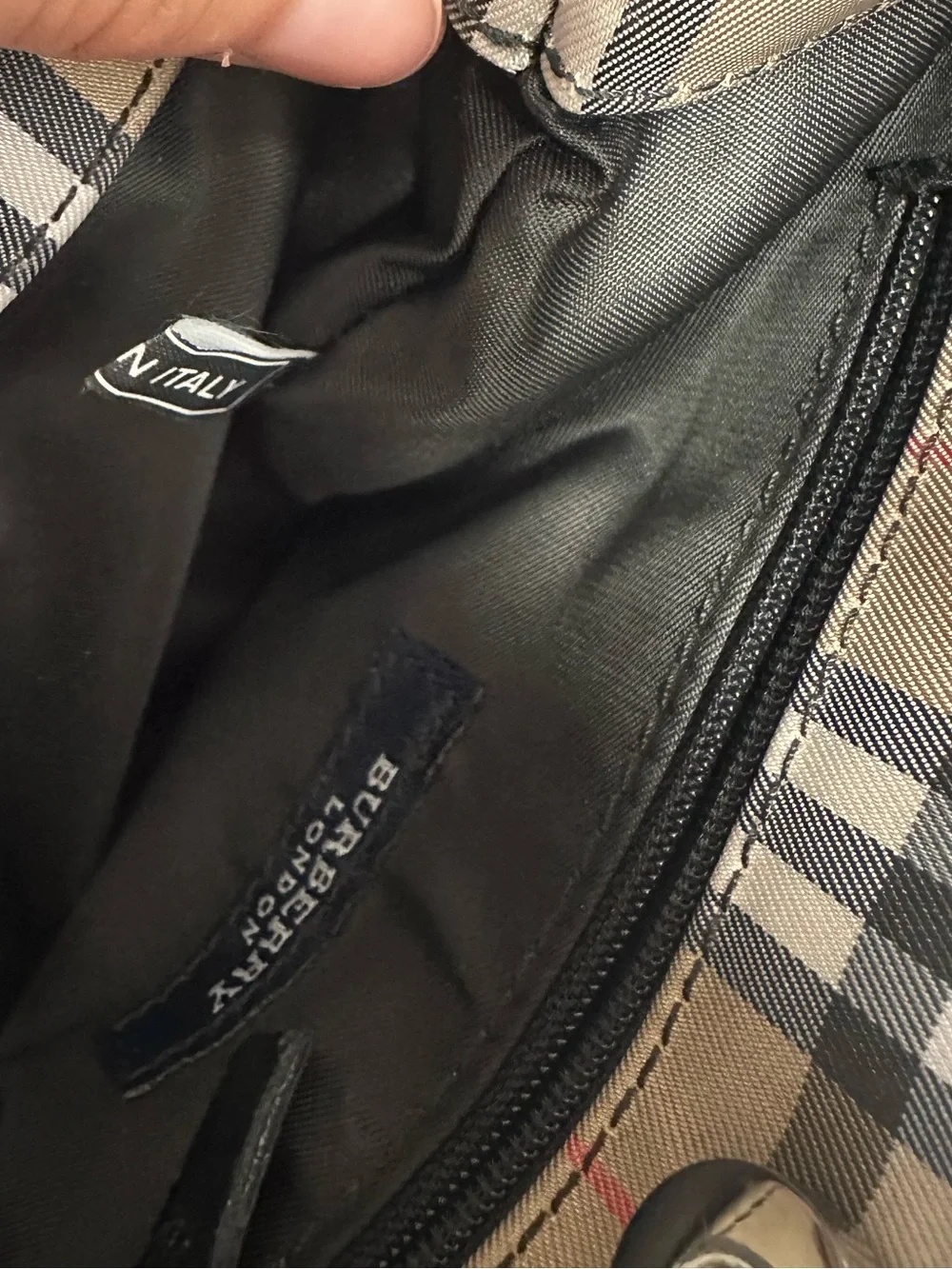 Burberry Nova Check Mini Tote Bag - Picture 6 of 8